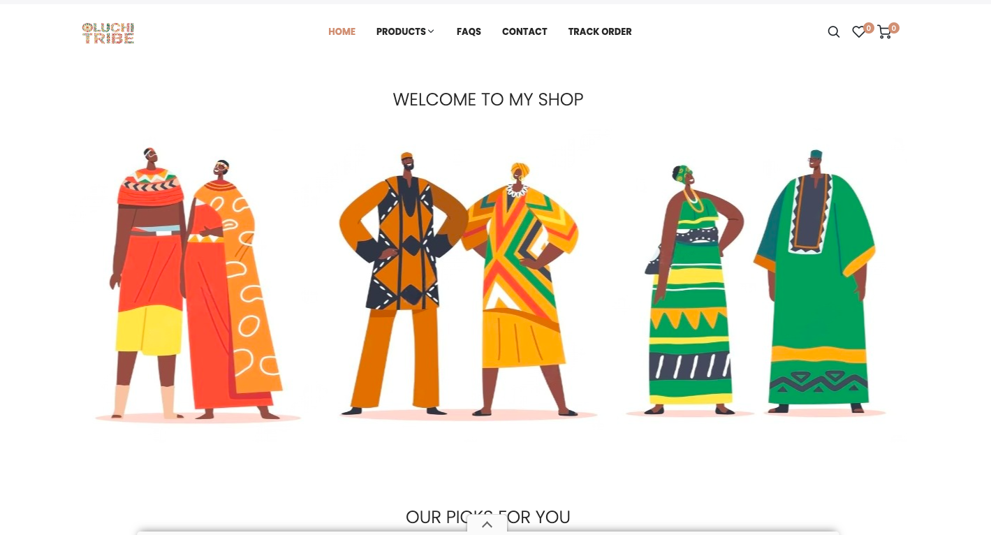 ECommerce African Clothing Store